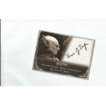 Verne Troyer as Griphook signed Harry Potter Memorable Moments autographed Artbox trading card. Each