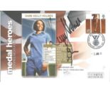 Dame Kelly Holmes signed Medal Heroes FDC. Good Condition. All signed pieces come with a Certificate