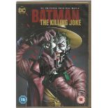 Batman The Killing Joke DVD case signed by Batman Adam West. DVD Included. William West Anderson (