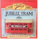 Historic Typhoo 1905-1985 Jubilee Tram model of an Original E1 London Tram in original packaging.