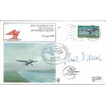 Erich Warsitz the 1st Jet Plane pilot 1939 signed 40th ann1st jet flight cover FF11. 1979 cover