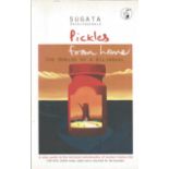 Sugata Srinivasaraju signed Pickles from Home - the worlds of a bilingual softback book. Signed on