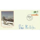 Sian Phillips signed Christmas First Day Cover 1996 by Covercraft. Cancelled ‘Christmas stamps,