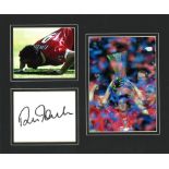 Football Robbie Fowler 12x10 mounted signature piece. Robert Bernard Fowler (born 9 April 1975) is