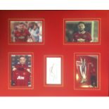 Football Luke Shaw 16x20 mounted signature piece. Luke Paul Hoare Shaw (born 12 July 1995) is an