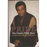 Charlie Pride signed hardback book The Charley Pride Story signed to Brian on inside page. Good