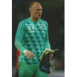 John Ruddy Signed Norwich & England 8x12 Photo. Good Condition. All signed pieces come with a