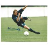 Stuart Pearce Signed England 8x10 Photo. Good Condition. All signed pieces come with a Certificate