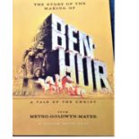 Movie Programme. In house movie brochure for the 1959 Epic historical drama Ben Hur starring