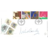 Mike Grady signed Royal Mail Millennium First Day Cover ‘Christmas Tale. Set of four Christmas