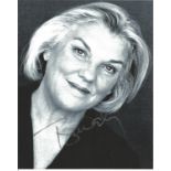 Tyne Daly signed 10x8 b/w photo. American actress. She has won six Emmy Awards for her television