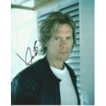 Kevin Bacon signed 10x8 colour photo. American actor and musician. His films include musical-drama