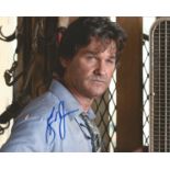 Kurt Russell signed 10x8 colour photo. American actor. He began acting on television in the