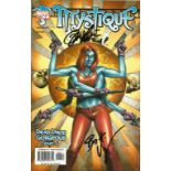 Marvel Comic Mystique (PSR 6) Dead Drop Gorgeous Part 6 signed on cover by artist Joseph Michael