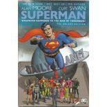 Superman hardback book titled Whatever Happened to the man of tomorrow by Alan Moore and Curt Swan