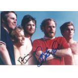 Beach Boys signed 10x8 colour photo. Signed by 2. Good Condition. All signed pieces come with a