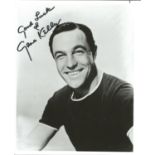 Gene Kelly signed 10x8 b/w photo. (August 23, 1912 – February 2, 1996) was an American dancer, actor