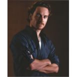 Michael Fassbender signed 10x8 colour photo. Good Condition. All signed pieces come with a