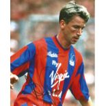 Alan Pardew Signed Crystal Palace 8x10 Photo. Good Condition. All signed pieces come with a