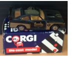 Classic Zakspeed Capri die cast model made by Corgi 1985 in original box. Good Condition. All signed