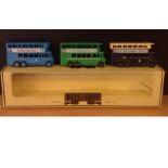 Historic British Buses collection includes 3no 1:76 scale die cast models made by Lledo from their