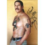 Danny Trejo signed 10x8 colour photo. Good Condition. All signed pieces come with a Certificate of
