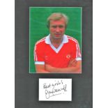 Football Jimmy Greenoff 16x12 mounted signature piece includes colour photo pictured in Manchester