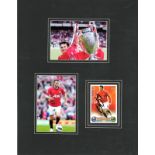 Football Ryan Giggs 14x11 mounted signature piece. Ryan Joseph Giggs, OBE (né Wilson; born 29