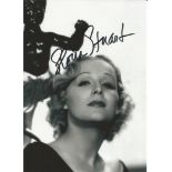 Gloria Stuart signed 7x5 b/w photo. Good Condition. All signed pieces come with a Certificate of