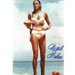 Ursula Andress signed 10x8 colour photo. Swiss film and television actress, former model and sex