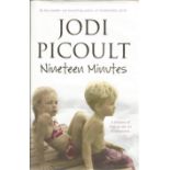 Jodi Picoult signed hard back book Nineteen Minutes. Signed on title page, dedicated to Brian. A