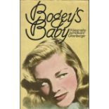 Howard Greenberger signed hard back book Bogey's Baby. Signature page torn off. 215 pages.