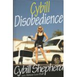 Cybill Shepherd signed hard back book Cybill Disobedience. Signed on title page. Includes dust