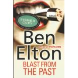 Ben Elton signed on title page. Blast from the Past hard back book. Includes dust cover. Great