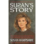 Susan Hampshire signed autobiography on her struggle with words. 191 pages. Est.