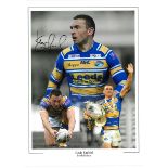 Rugby League Kevin Sinfield 16x12 signed colour montage photo of the Leeds Rhino legend. Kevin