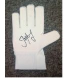 Football Joe Hart signed Adidas goalkeeper glove. Charles Joseph John Hart (born 19 April 1987) is