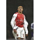 Football Alexis Sanchez 12x8 signed colour photo pictured in action for Arsenal. Alexis Alejandro