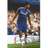 Football Diego Costa 12x8 signed colour photo pictured in action for Chelsea. Diego da Silva Costa (