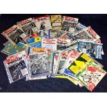 Speedway collection 58 British League programmes from the season of 1977 featuring some legendary