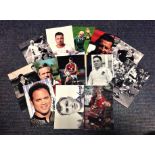 Rugby Union collection ten 6x4 signed photos from players from the British Isles past and present