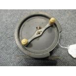 Hardy "The Silex" 4" reel with cut away rim, early 20th century See pics.
