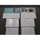 Four HM Queen Elizabeth II and HRH Prince Philip, Duke of Edinburgh, signed Christmas cards, for
