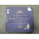 The King's Coronation at Westminster Abbey, 1937 - 79 records in a case, and The King's Speech