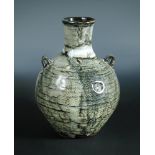 § Trevor Corser, (born 1938), A Leach Pottery stoneware vase, with dolomite glaze, impressed seal