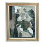 § Muriel Taylor (British, 20th Century) Hairdressers signed lower right "Muriel Taylor" oil on