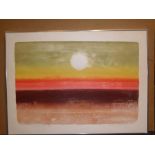 § Michael Rothenstein, RA (British, 1908-1993) "Sunrise at 36000 feet" signed lower right "Michael