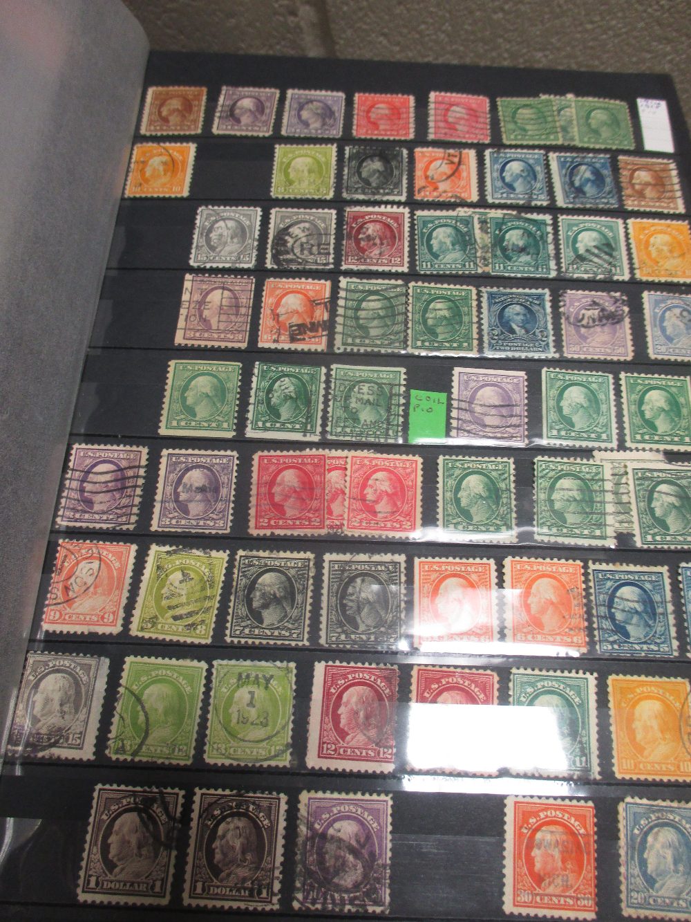 A tower of trays of postage stamps containing a large collection of USA material from 1850 to - Image 2 of 3