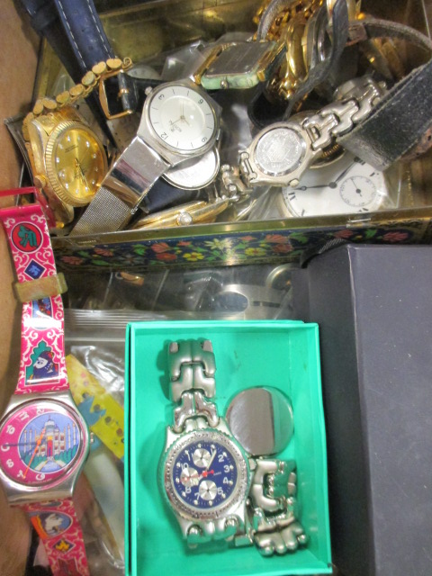 A quantity of watches and parts/spares