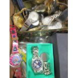 A quantity of watches and parts/spares